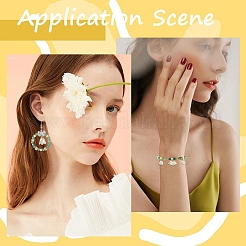 30 шт. подвески из непрозрачной смолы с имитацией жемчуга&nbsp;FIND-YW0009-02