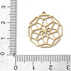 Hohle 201 Edelstahlanhänger&nbsp;STAS-B136-11G