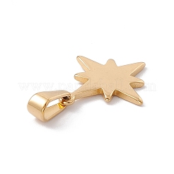 Pendentifs en acier inoxydable 304 avec placage sous vide PVD&nbsp;STAS-G284-05G