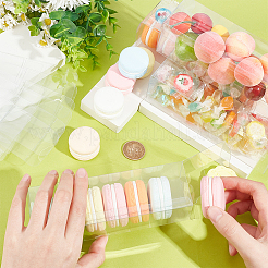 20шт прямоугольная прозрачная пластиковая ПВХ коробка подарочная упаковка&nbsp;CON-BC0007-28