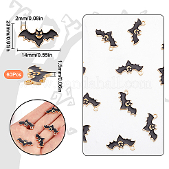 60 шт. подвески из сплава с легким золотым покрытием&nbsp;ENAM-SC0005-21