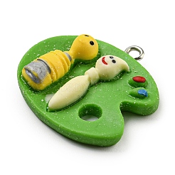 Подвески из непрозрачной смолы FIND-M012-01C