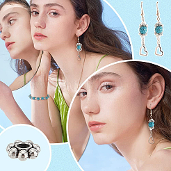 100 шт. бусины из сплава в тибетском стиле&nbsp;TIBEB-LP0001-03