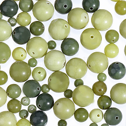 120 stücke 4 arten natürliche chinesische jade/südlichen jade perlen&nbsp;G-PA0002-14