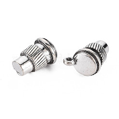 Tibetischer stil Aluminium Anhänger & Charms&nbsp;PALLOY-T075-152AS-RS