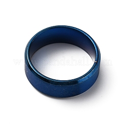201 Edelstahl-Breitband-Fingerringe für Damen und Herren&nbsp;RJEW-WH0009-13E-BU