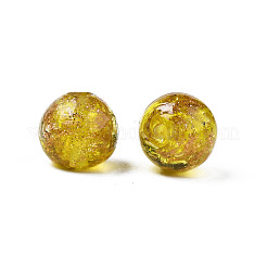 Бусины ручной работы бусины золотого песка LAMP-T016-09D