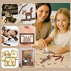 Handgefertigtes DIY-Holzbastelset&nbsp;DIY-WH0899-813