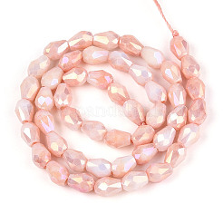 Антикоррозийные гальванические стеклянные бусины&nbsp;GLAA-T025-13A-07