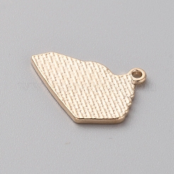 Pendenti smaltati in lega del giorno del ringraziamento&nbsp;PALLOY-WH0107-02Q-KCG