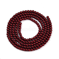 Выпечка из окрашенного перламутрового стекла жемчужные бусинки HY-N002-2mm-A13