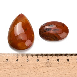 Натуральный красный агат кабошонов G-K403-05