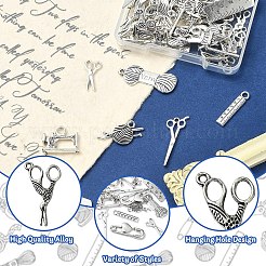 45шт 9 стиля подвески из сплава в тибетском стиле&nbsp;DIY-YW0010-09