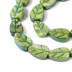 Collares de cuentas talladas en conchas de agua dulce naturales&nbsp;SHEL-N038-25C
