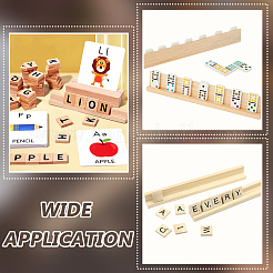8 Stück Kiefernholzsockel&nbsp;WOCR-WR0001-03