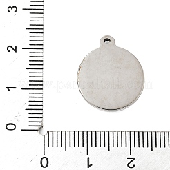 Подвески в тибетском стиле из нержавеющей стали 304&nbsp;STAS-S185-07AS-B