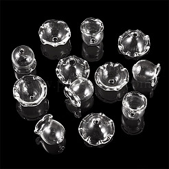 12 шт. 2 стеклянных колпачка для изготовления колокольчиков&nbsp;GLAA-TA0012-37