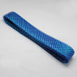 Mesh Ribbon, Plastic Net Thread Cord, Royal Blue, 20mm, 25yards/bundle