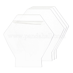 BENECREAT Acrylic Light Board, Hexagon, Clear, 15x15x0.2cm