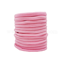 Elastische Baby-Stirnbänder aus Nylon für Mädchen, Haar-Accessoires, rosa, 11 Zoll (28 cm)