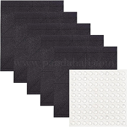 Coussin de protection en mousse eva benecreat et grands tapis en silicone, pour cadre photo, couleur mixte, 100 pièces / style