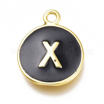 Латунь эмаль подвески&nbsp;KK-H103-02X-G-1