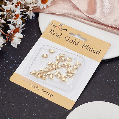 50 шт. Латунные бусины KK-BBC0013-14-1