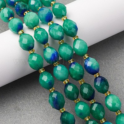 Бусины из натурального белого нефрита G-D305-B01-01F-1