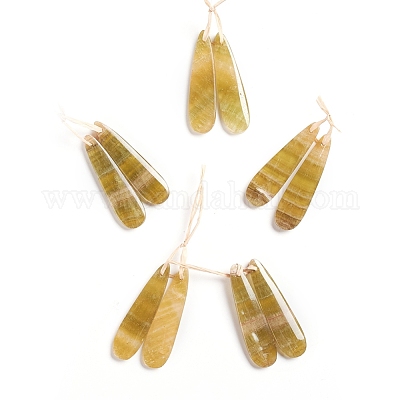 Подвески из натурального гемиморфита G-G827-03G-1