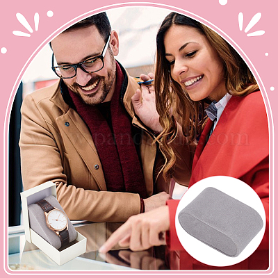 Дисплей ювелирных изделий подушки бархатного браслета FIND-WH0199-312B-1