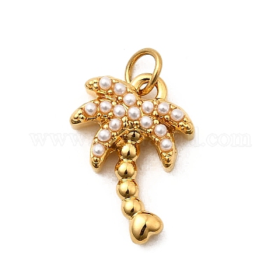 Подвески из искусственного жемчуга ABS из нержавеющей стали 304 STAS-B097-07G-1