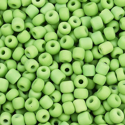 Матовое непрозрачное стекло бисер SEED-R029-4mm-A03-1