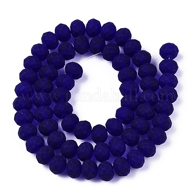 Прозрачные стеклянные бусины EGLA-A044-T8mm-MD06-1