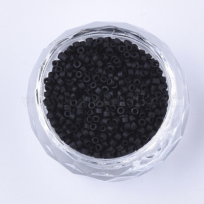 Непрозрачные стеклянные цилиндрические бусины SEED-Q036-01A-J01-1