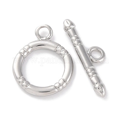 Покрытие стойки экологически чистые латунные застежки-тоглы KK-S403-16P-1