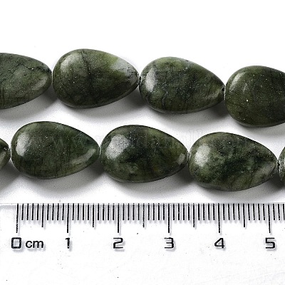 Натуральные нити нефрита Синьи в форме капли/китайского южного нефрита G-L242-16-1
