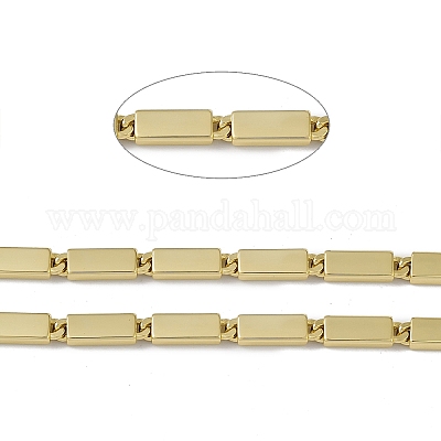 Латунные прямоугольные цепи&nbsp;CHC-P010-20G-1
