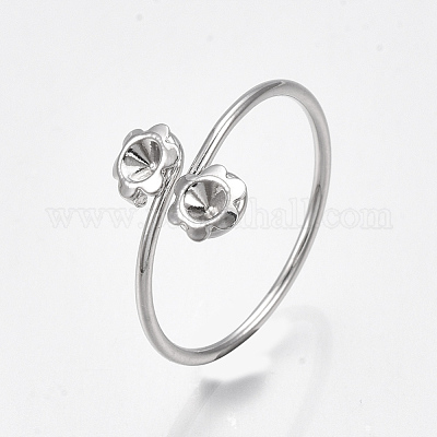 Латунные кольца для стразов KK-S350-409P-1