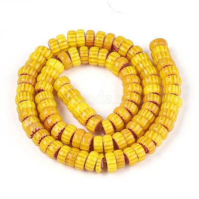 Ручной работы тысячецветник стеклянные бусины нитки LAMP-T021-27B-01-1