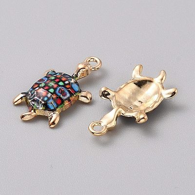 Подвески из эмали и сплава&nbsp;FIND-CJC0027-01G-03-1