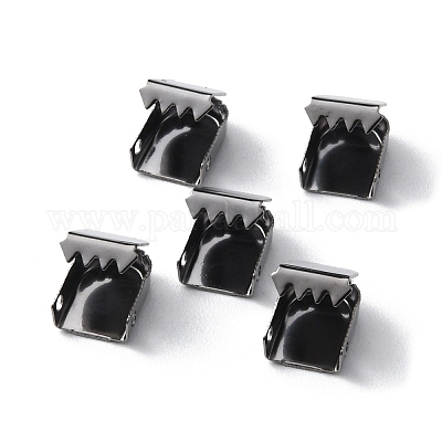 202 нержавеющая сталь лента обжимные концы DIY-WH0430-052B-1