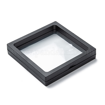 Квадратные прозрачные pe тонкопленочные подвесные стенды для ювелирных изделий CON-D009-03A-07-1