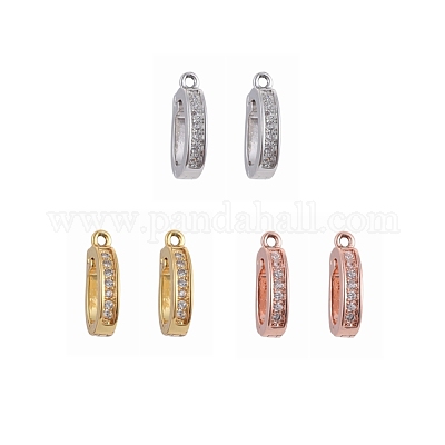 Латунный микро-проложенный кубический цирконий усиливает и укорачивает подвесные поручни ZIRC-P007-03-NR-1