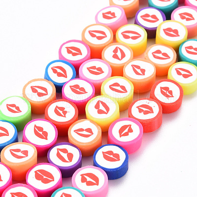 Полимерной глины ручной работы бисер нитей CLAY-N008-015-1