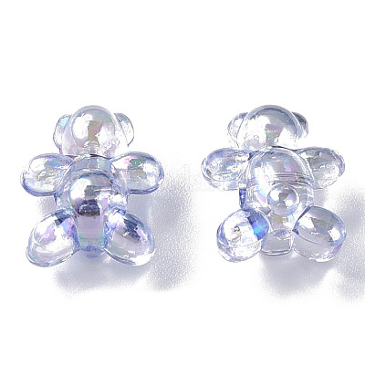 Прозрачные акриловые бусины MACR-S154-127-C06-1