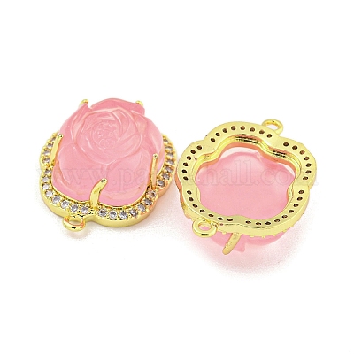 Покрытие стойки латунное микропаве звено циркония KK-M291-25C-1