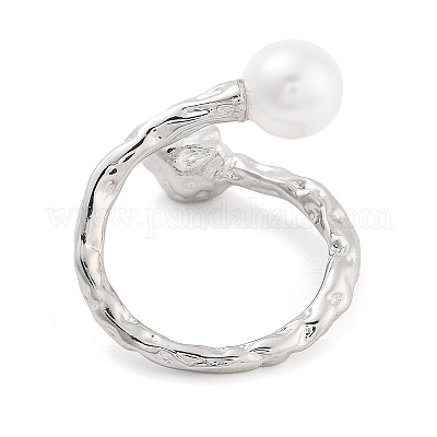 Открытые манжеты из текстурированной латуни с покрытием стойки KK-S371-07P-1