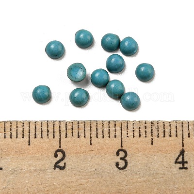 Синтетические бирюзовые кабошоны G-B070-42B-1