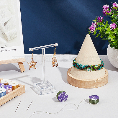 2 рулон ниток для бисероплетения из полиэстера со специальным покрытием OCOR-NB0002-06E-1