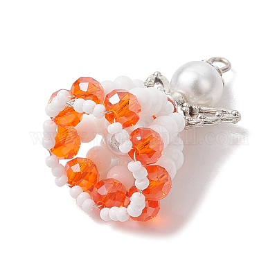 Подвески из бисера ручной работы PALLOY-MZ00400-1